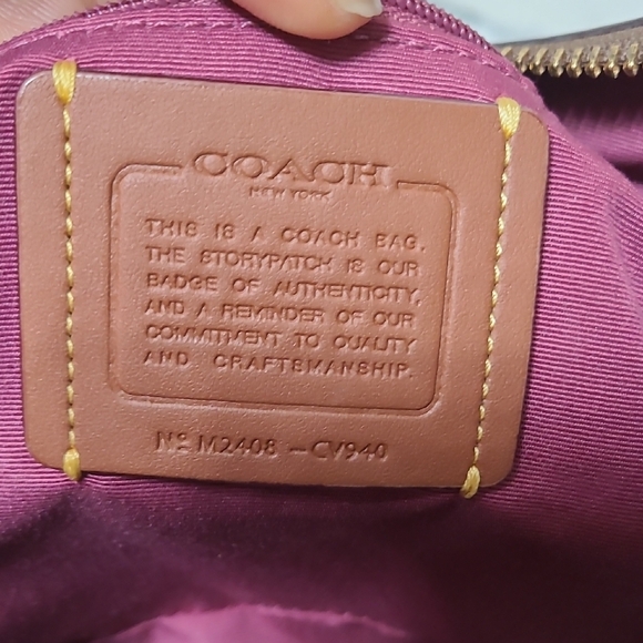 Coach Large Teri Shoulder Bag - Picture 8 of 8